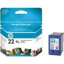HP 22 Tintenpatrone Dreifarbig, ca. 165 Seiten - Original