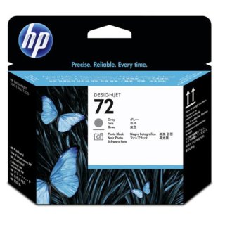 HP 72 Druckkopf grau und schwarz, für Designjet