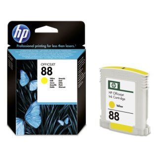 HP 88 Tintenpatrone gelb, 860 Seiten ISO/IEC 24711, Inhalt 10 ml