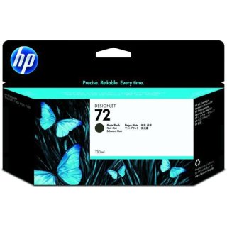 HP 72 Tintenpatrone schwarz matt, Inhalt 130 ml