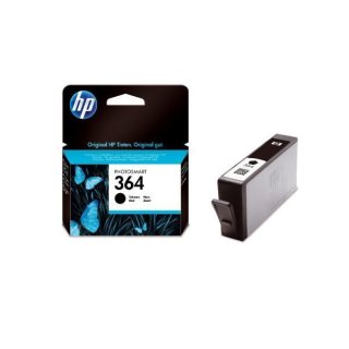 HP 364 Tintenpatrone schwarz, 250 Seiten ISO/IEC 24711, Inhalt 6 ml