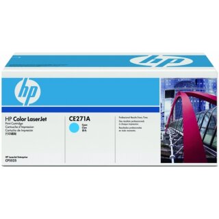 HP 650A Toner cyan für ca. 15.000 Seiten
