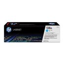 HP 128A Toner cyan für ca. 1.300 Seiten