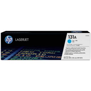 HP CF211A HP 131A Tonerkartusche cyan, 1.800 Seiten ISO/IEC 19798 für LaserJet Pro 200 Series