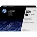 HP 80X Toner schwarz im Doppelpack 2x 6.900 Seiten