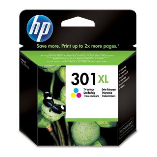 HP 301XL Tintenpatrone farbig ca. 300 Seiten