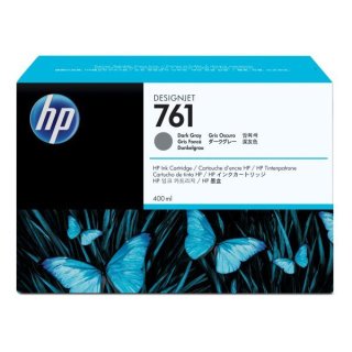 HP 761 Tintenpatrone grau dunkel, Inhalt 400 ml für DesignJet T 7100/7100 42 inch/60 inch