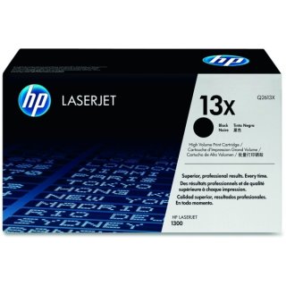 HP Q2613X HP 13X Tonerkartusche schwarz, 4.000 Seiten/5% für LaserJet 1300/1300 N/T/XI