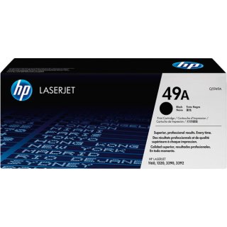 HP Q5949A HP 49A Tonerkartusche schwarz, 2.500 Seiten ISO/IEC 19752 für HP LaserJet 1120