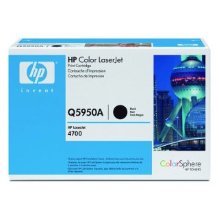 HP Q5950A HP 643A Tonerkartusche schwarz, 11.000 Seiten/5% für Color LaserJet 4700/4700 DN/DTN/N/PH Plus