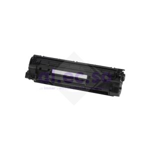 Alecso Toner kompatibel zu HP CB436A, Schwarz, ca. 2.000 Seiten