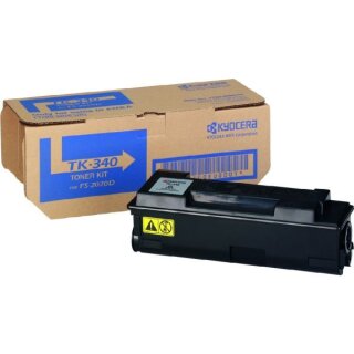 Kyocera TK-340 Toner Schwarz, ca. 12.000 Seiten - Original