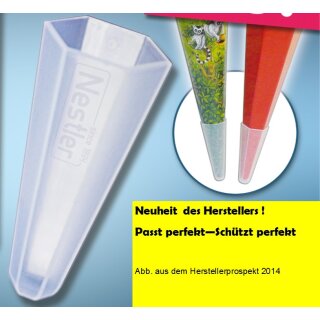 transparente Schultütenspitze für alle eckigen Schultüten