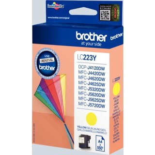 Brother LC-970BK Tintenpatrone Schwarz, ca. 350 Seiten - Original