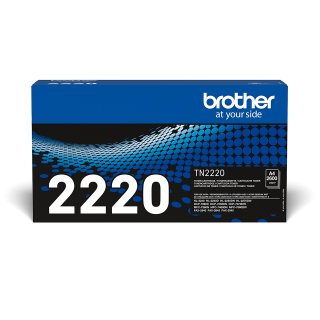 Brother TN-2220 Toner schwarz für ca. 2.600 Seiten