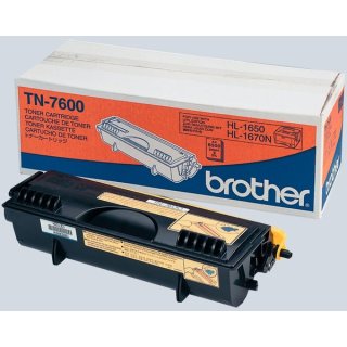 Brother TN-7600 Toner schwarz für HL-1650 HL-1670N,HL-1850,HL-1870N,HL-5030