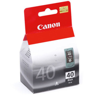 Canon 40 Druckkopfpatrone schwarz, 500 Seiten/5%, Inhalt 16 ml