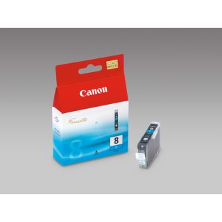 Canon 8 C Tintenpatrone cyan, 420 Seiten, Inhalt 13 ml für Canon Pixma IP 3300/4200/660
