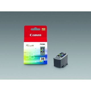 Canon 38 Druckkopfpatrone color, 207 Seiten ISO/IEC 24711, Inhalt 9 ml