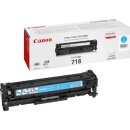 Canon 718 für ca. 2.900 Seiten cyan