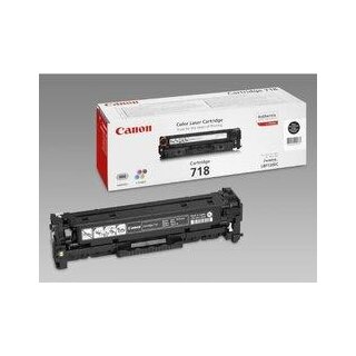 Canon 718 Toner Schwarz, ca. 3.400 Seiten - Original