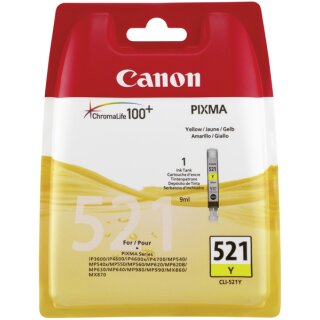 Canon CLI-521Y Tintenpatrone Gelb - Original