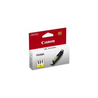 Canon CLI-551Y Tintenpatrone Gelb - Original