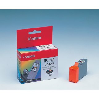 Canon 24 C Tintenpatrone color, 130 Seiten/5%, Inhalt 15 ml für Canon S 200