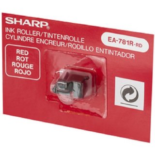 Sharp EA781RRD Farbrolle rot für Sharp EL1801C Sharp EL1801E Sharp EL2192 Sharp TI E2005