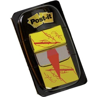 Post-it Index Haftstreifen Unterschrift 25,4x43,2mm 50 Streifen
