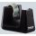 Tischabroller Smart ecoLogo®,inkl. 1 Rolle tesafilm® eco & clear, 10 m x 15 mm, schwarz