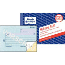 Zweckform 1736 Quittung 1736 inkl. MwSt. A6 quer,...
