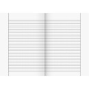 BRUNNEN Vivendi Premium Schulheft A5 Lineatur dm - 16 Blatt, 90 g/m²