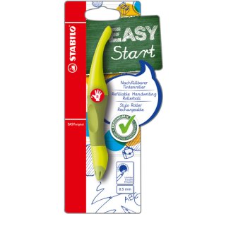 Stabilo EASY original Tintenroller, Rechtshänder, limone/grün
