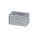Geldkassette, silber, 152 x 125 x 81 mm, lackierter Stahl, Sicherheitszylinderschloss