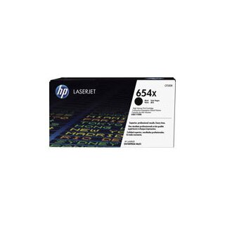 HP 654X Toner Schwarz, ca. 20.500 Seiten - Original