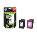 HP 301 Tintenpatronen im Multipack schwarz und farbe