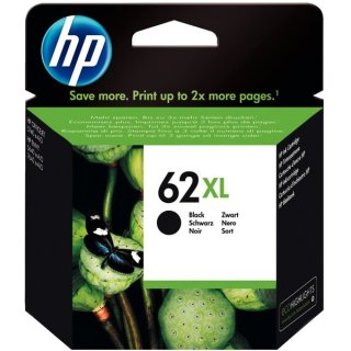 HP 62XL Tintenpatrone schwarz, 600 Seiten