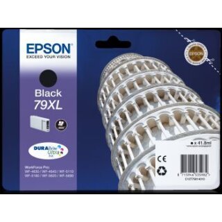 Epson 79XL Tintenpatrone Schwarz, ca. 2.600 Seiten - Original