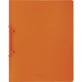 Brunnen Ringbuch Fact!A4 1,6cm Rückenbreite, PP, 2-Ring, orange transparent