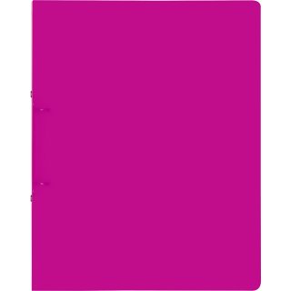 Brunnen Ringbuch Fact!A4 1,6cm Rückenbreite, PP, pink transparent