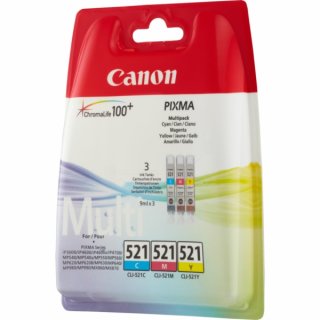 Canon 521 Tintenpatrone im Vorteilspack für IP 3600