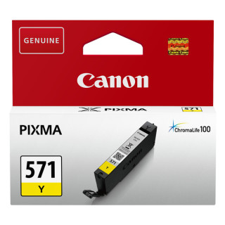 Canon 571 Tintenpatrone gelb, 347 Seiten ISO/IEC 24711, Inhalt 7 ml