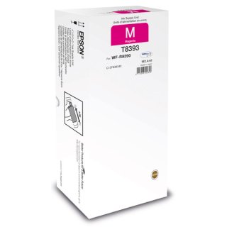 Epson T8393 Tintenpatrone magenta, Inhalt 192,4 ml für WorkForce Pro WF 8590 D3TWFC