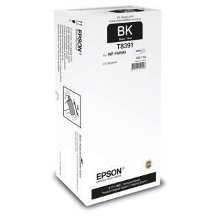 Epson T8391 Tintenpatrone schwarz, Inhalt 402,1 ml für WorkForce Pro WF 8590 D3TWFC