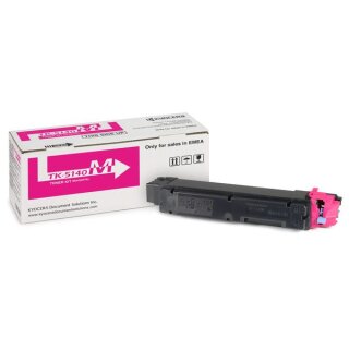 Kyocera TK-5140M Toner Magenta, ca. 5.000 Seiten - Original