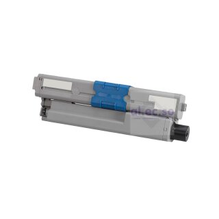 Alecso Toner kompatibel zu Oki 44973536, Schwarz