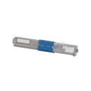 Alecso Toner kompatibel zu Oki 44973535, Cyan
