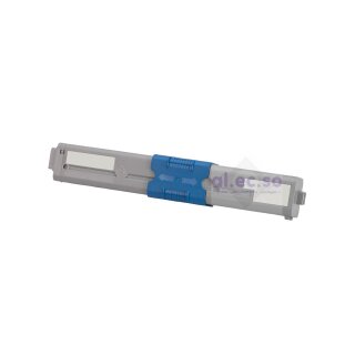 Alecso Toner kompatibel zu Oki 44973534, Magenta