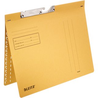 Pendelhefter A4, gelb, kaufmännische Heftung oder Amtsheftung, Karton: 250g